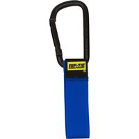 RIP-TIE(リップタイ) ケーブルキャリアー(カラビナ8cm :黒)25.4mmX228.6mm 青 J-B9-C02-BU 1袋(2本)
