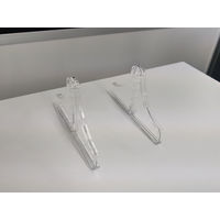 カンテック 飛沫防止パーテーション用脚（スタンド） 17130 1セット（直送品）