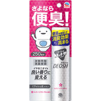 アース製薬 トイレのスッキーリ！Sukkiーri！ DEOSH 1プッシュ式スプレー スッキーリフローラルの香り 50ml（直送品）