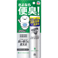 アース製薬 トイレのスッキーリ！Sukkiーri！ DEOSH 1プッシュ式スプレー スッキーリフォレストの香り 50ml（直送品）