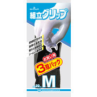 ショーワグローブ 組立グリップ M ブラック 3双パック 4901792012911 3双×40点セット（直送品）