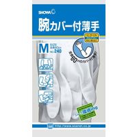 ショーワグローブ 腕カバー付薄手グローブ M #240 4901792024242 1双×60点セット（直送品）