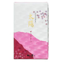 日本香堂 太陽 さくらの香り 煙の少ないお線香 220g 4902125240001 220G×5点セット（直送品）