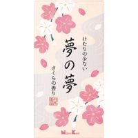 日本香堂 夢の夢 さくらの香り バラ詰 4902125268036 100G×5点セット（直送品）