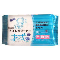 昭和紙工 ラク楽LIFE 流せるトイレクリーナー 4957434005728 1セット(30枚×40個)