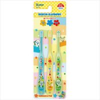 スケーター 乳児用歯ブラシ3PいないいないばあTB4ST 4973307467844 3本×12点セット（直送品）