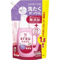 サラヤ アラウ.ベビー 洗たくせっけん 詰替え 1300ml 4973512258893 1セット（6個）