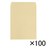寿堂 クラフト封筒１００枚　角３　８５ｇ 00193 3パック（直送品）
