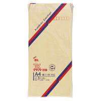 寿堂 クラフト封筒１００枚入　長３ 00833 5パック（直送品）