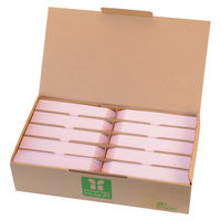 寿堂 カラー上質長３封筒９０ｇ桜色〒枠テープ付 10550 1箱（直送品）
