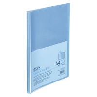 たんぽぽ A4クリアーファイル30 ブルー 109991070 1セット(15冊)