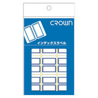 クラウングループ クラウンアドインデックス青枠 CR-ID1-BL 30パック（直送品）