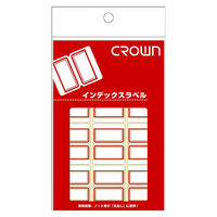 クラウングループ クラウンアドインデックス赤枠 CR-ID1-R 30パック（直送品）