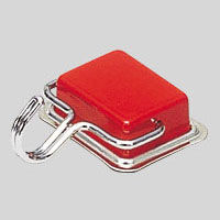 クラウングループ マグネットハンガー 赤 CR-MG055-R 1セット(5個)（直送品）