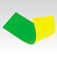 ベロス マグタッチシート両面カラーカット　緑／黄 MN-3010W (GRXYE) 1セット（5枚）