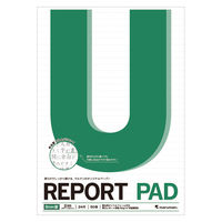 マルマン B5レポートパッドメモリ入8ミリ罫 P152A 1セット(15冊)