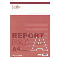 ナカバヤシ スイングロジカルレポートパッドA4A罫 RP-A401A/A 1セット(10個)