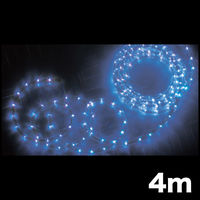 【イルミネーション】 LEDソフトネオン 長さ4m 青・青 PR-E340-04BB 1個 ジェフコム（直送品）
