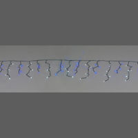【イルミネーション】 LEDアイスクルカーテン 5m×0.6m 白・青 SJ-EA20-0506WB 1個 ジェフコム（直送品）