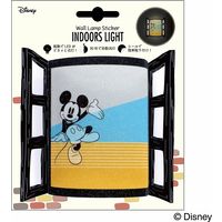ウォールステッカー　ウォールランプステッカー　ミッキーマウス　INDOORS LIGHT　ディズニー（直送品）