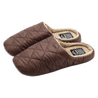 【スリッパ】オクムラ フースシュラフボア～足の寝袋 Ｍ ブラウン（直送品）