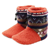 【スリッパ】オクムラ フースシュラフブーツ～足の寝袋 L オレンジ（直送品）