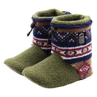 【スリッパ】オクムラ フースシュラフブーツ～足の寝袋 L カーキー（直送品）