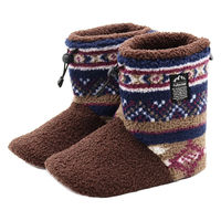 【スリッパ】オクムラ フースシュラフブーツ～足の寝袋 LL ブラウン（直送品）