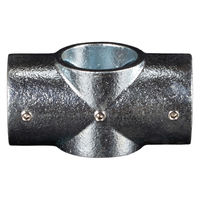 グリーンクロス 単管用ジョイント金具 Kタイプ クロス継ぎ KJ-3X 1個（直送品）