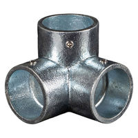 グリーンクロス 単管用ジョイント金具 Kタイプ コーナーY継ぎ KJ-3Y 1個（直送品）