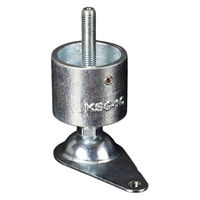 グリーンクロス 単管用ジョイント金具 Kタイプ 水平調整 アンカー カップ型 KSC-1C-S500A 1個（直送品）