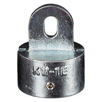 グリーンクロス 単管用ジョイント金具 Kタイプ 羽根付き エンドキャップ KW-1E 1個（直送品）