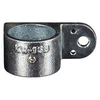 グリーンクロス 単管用ジョイント金具 Kタイプ シングル羽根付き 板留 KW-1SB 1個（直送品）