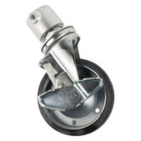 グリーンクロス 単管用ジョイント金具 Sタイプ 大キャスター付き カップ型 S-14-1C-150 1個（直送品）