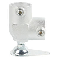 グリーンクロス 単管用ジョイント金具 Sタイプ 水平調整 アンカー エルボ型 S-15-2L-500A-T 1個（直送品）