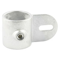 グリーンクロス 単管用ジョイント金具 Sタイプ シングル羽根付き S-7-1S 1個（直送品）