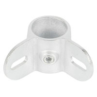 グリーンクロス 単管用ジョイント金具 Sタイプ L型 ダブル羽根付き S-8-1L 1個（直送品）