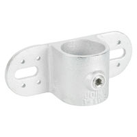 グリーンクロス 単管用ジョイント金具 Sタイプ ダブル羽根付き 板留 S-8-1WB 1個（直送品）