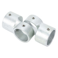 グリーンクロス 単管用ジョイント金具 Zタイプ 角度調整K継ぎ Z-1-3KH 1個（直送品）