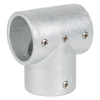 グリーンクロス 単管用ジョイント金具 Zタイプ T継ぎ Z-3-3T 1個（直送品）