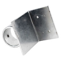 グリーンクロス 単管用ジョイント金具 Zタイプ 木材留め 直交 Z-90-TX 1個（直送品）