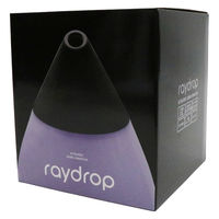 ヒロ・コーポレーション 【raydrop】超音波アロマ加湿器(ブラック)3.8L KH-310-B 1ケース(4個)（直送品）
