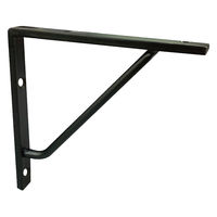 フジテックジャパン アイアン棚受 180×180 黒 棚受け金具 1100100011774 1個（直送品）