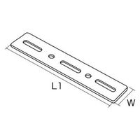 ジョイント金具 24型フラット 24FIー3 クローム 20個入 DIY・棚 1100100016218 1箱(20個入)（直送品）