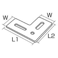 フジテックジャパン ジョイント金具 24型フラット 24FLー2 黒 20個入 DIY・棚 1100100016220 1箱(20個入)（直送品）
