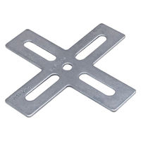 ジョイント金具 24型フラット 24FXー4 ステンレス 20個入 DIY・棚 1100100016231 1箱(20個入)（直送品）