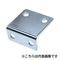 フジテックジャパン ジョイント不等辺アングルL型 115 クローム 5個入 補強・連結用 1100100016310 1箱(5個入)（直送品）