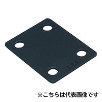 フジテックジャパン ジョイント不等辺フラット型 135 黒 5個入 補強・連結用 1100100016351 1箱(5個入)（直送品）