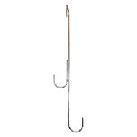 フジテックジャパン マルチフック クローム No.4(C) 壁掛け・収納・DIY用 1100100016440 1個（直送品）