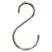 フジテックジャパン マルチフック クローム No.8(B) 壁掛け・収納・DIY用 1100100016450 1個（直送品）